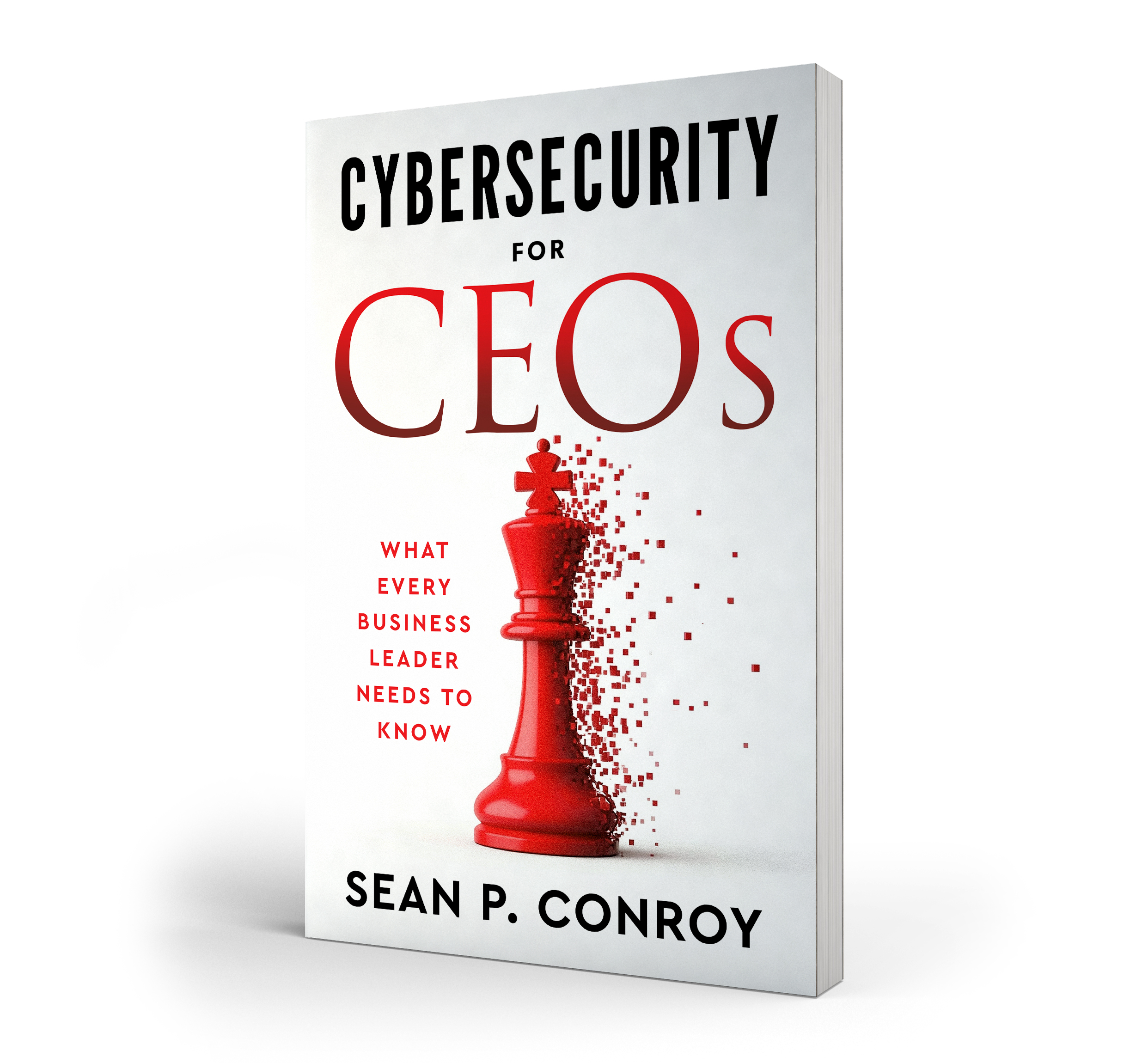 Cybersecurity for CEOs book rendering